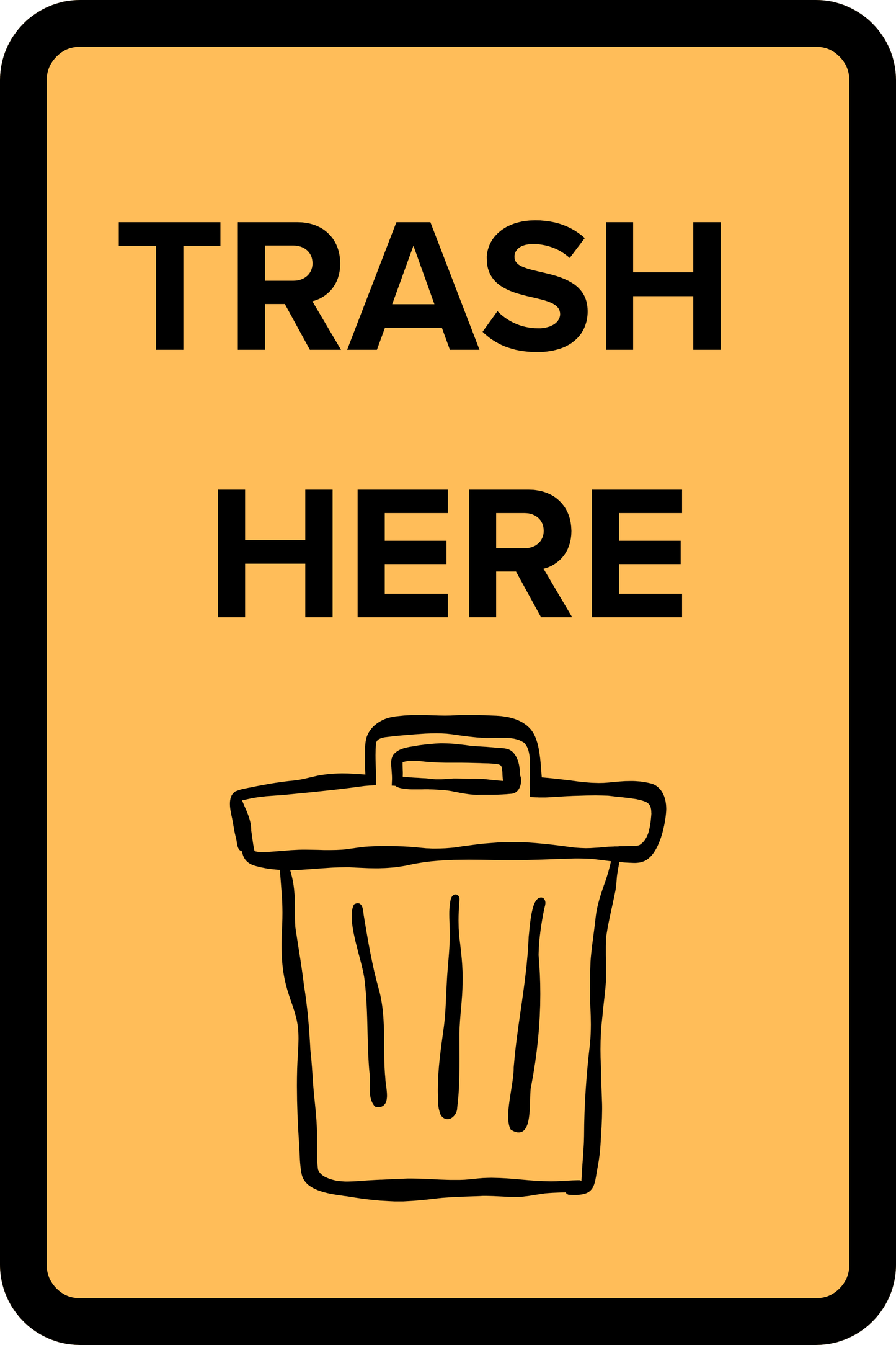 Trash Here