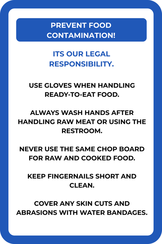 Prevent Food Contamination