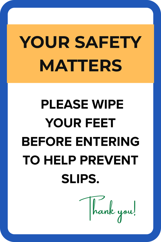 Please Wipe Your Feet Before Entering