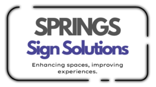 Springs Signage