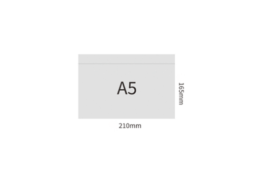 HG103 - Supermarket Price Card Sleeve A5 Horizontal 20 per pack