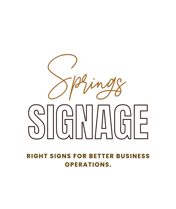 Springs Signage