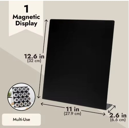 T103 - Metal Chalkboard Magnetic Display