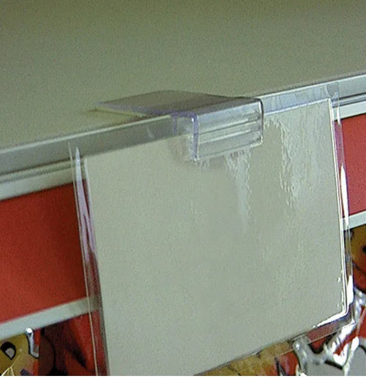 1006 - SuperGrip® Hinged Flip-Strip w Adhesive 1 Inch 10 per pack